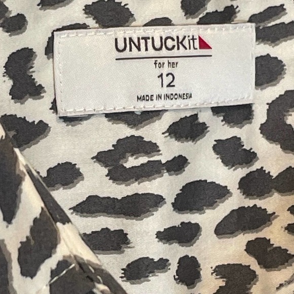 UNTUCKit Black and White Mini Dress - Picture 7 of 10